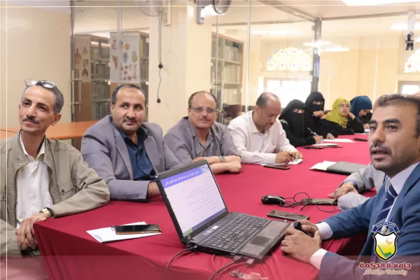 مركز التطوير وضمان الجودة يقيم ورشة عمل مناقشة نتائج تقرير الدراسة الذاتية لبرنامج تقنية المعلومات مركز التطوير وضمان الجودة يقيم ورشة عمل مناقشة نتائج تقرير الدراسة الذاتية لبرنامج تقنية المعلومات
