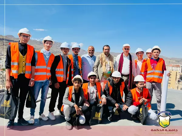 قسم الهندسة المعمارية ينفذ زيارة ميدانية إلى برج السلطان قسم الهندسة المعمارية ينفذ زيارة ميدانية إلى برج السلطان