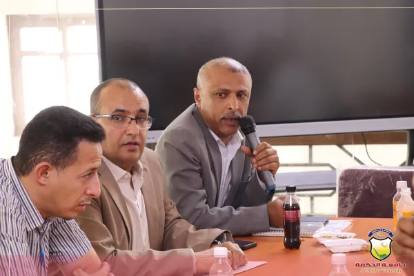 جامعة الحكمة تقيم جلسة معايدة للكادر الإداري والأكاديمي بمناسبة عيد الأضحى المبارك جامعة الحكمة تقيم جلسة معايدة للكادر الإداري والأكاديمي بمناسبة عيد الأضحى المبارك