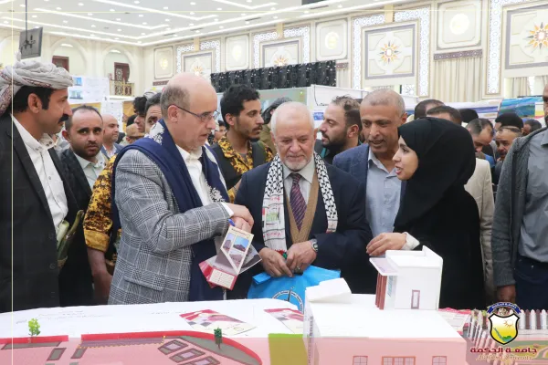 جامعة الحكمة تشارك في معرض صنعاء الأول للتمليك والتطوير العقاري بمشاريع هندسية معمارية ومدنية إبتكارية جامعة الحكمة تشارك في معرض صنعاء الأول للتمليك والتطوير العقاري بمشاريع هندسية معمارية ومدنية إبتكارية