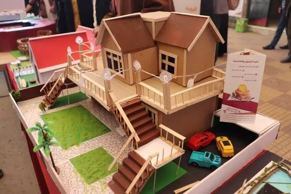 معرض (المجسم الإبداعي) في جامعة الحكمة