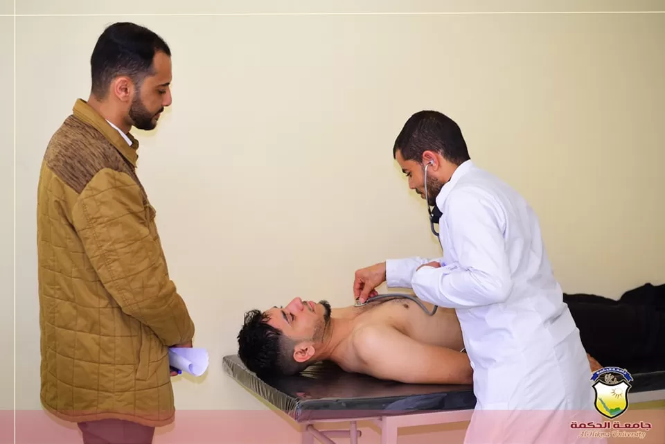 برعاية رئيس جامعة الحكمة؛ تُقيم عمادة كلية العلوم الطبية - قسم طب عام وجراحة الإمتحان الشمولي لمقرر المهارات السريرية الموحّد (OSCE) لطلبة المستوى الرابع - الدفعة الرابعة