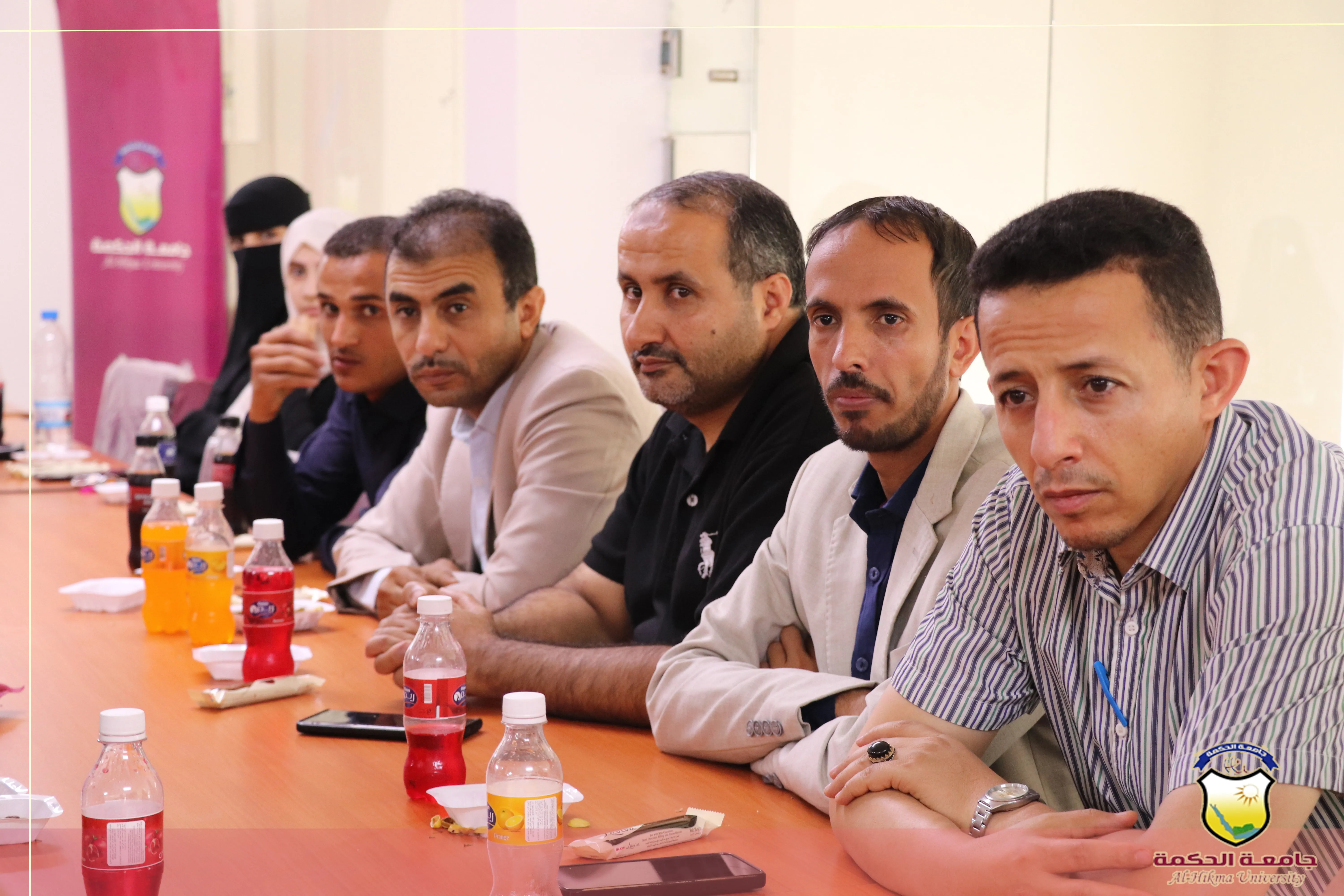جامعة الحكمة تقيم جلسة معايدة للكادر الإداري والأكاديمي بمناسبة عيد الأضحى المبارك
