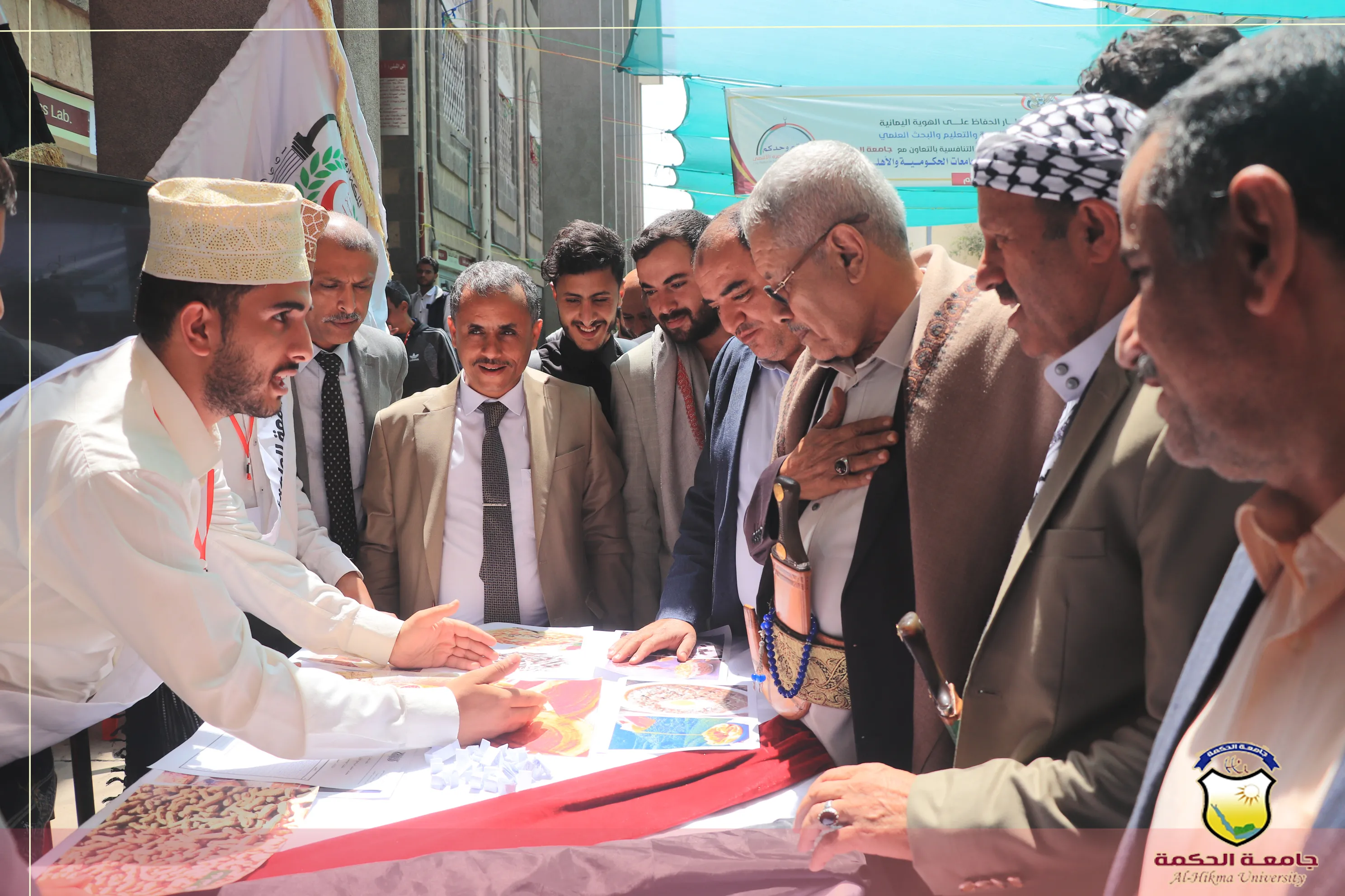 جامعة الحكمة تدشن برنامج الموروث الشعبي لطلبة الجامعات اليمنية