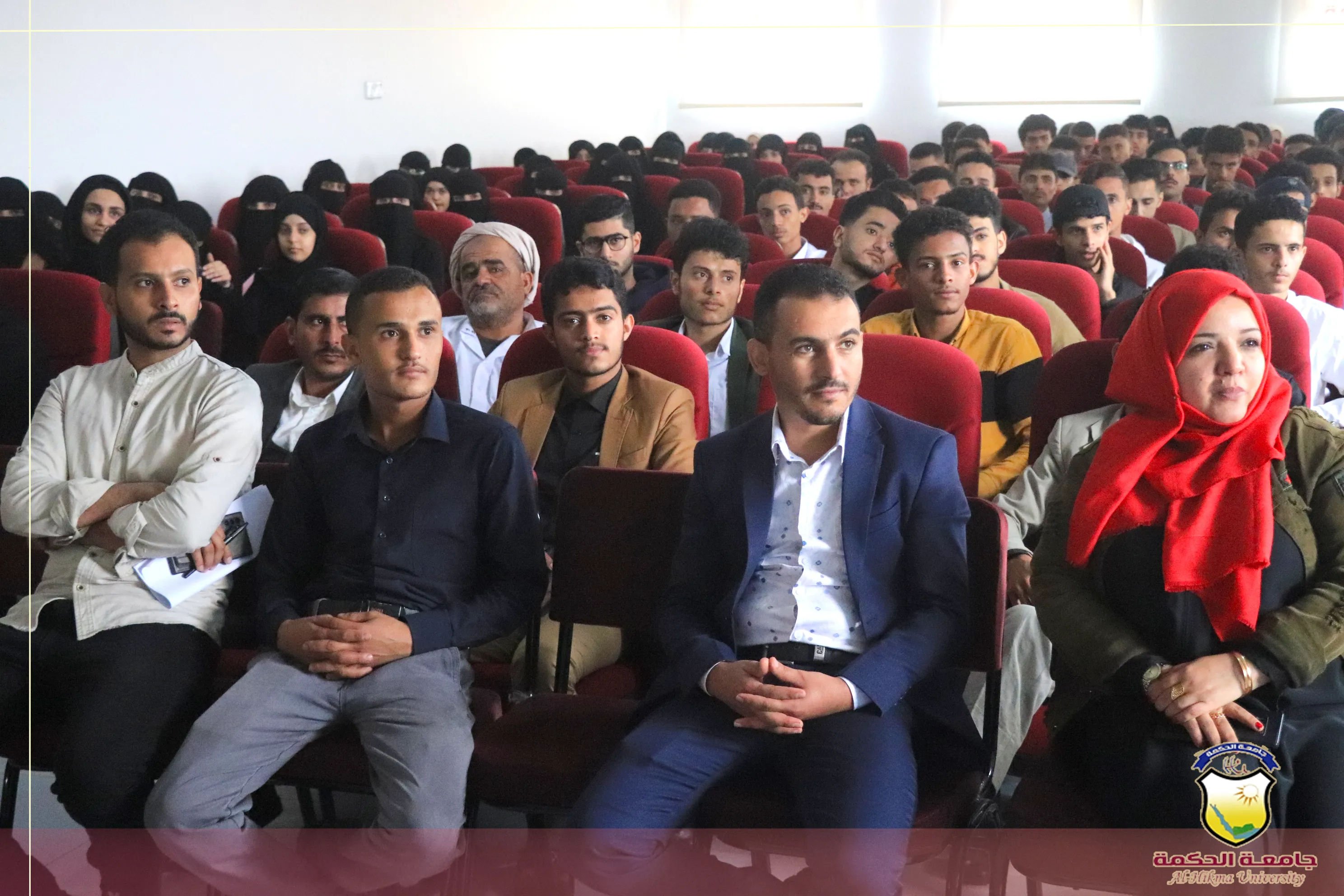 جامعة الحكمة تقيم حفل استقبال الطلبة المستجدين للعام 2025/2024م