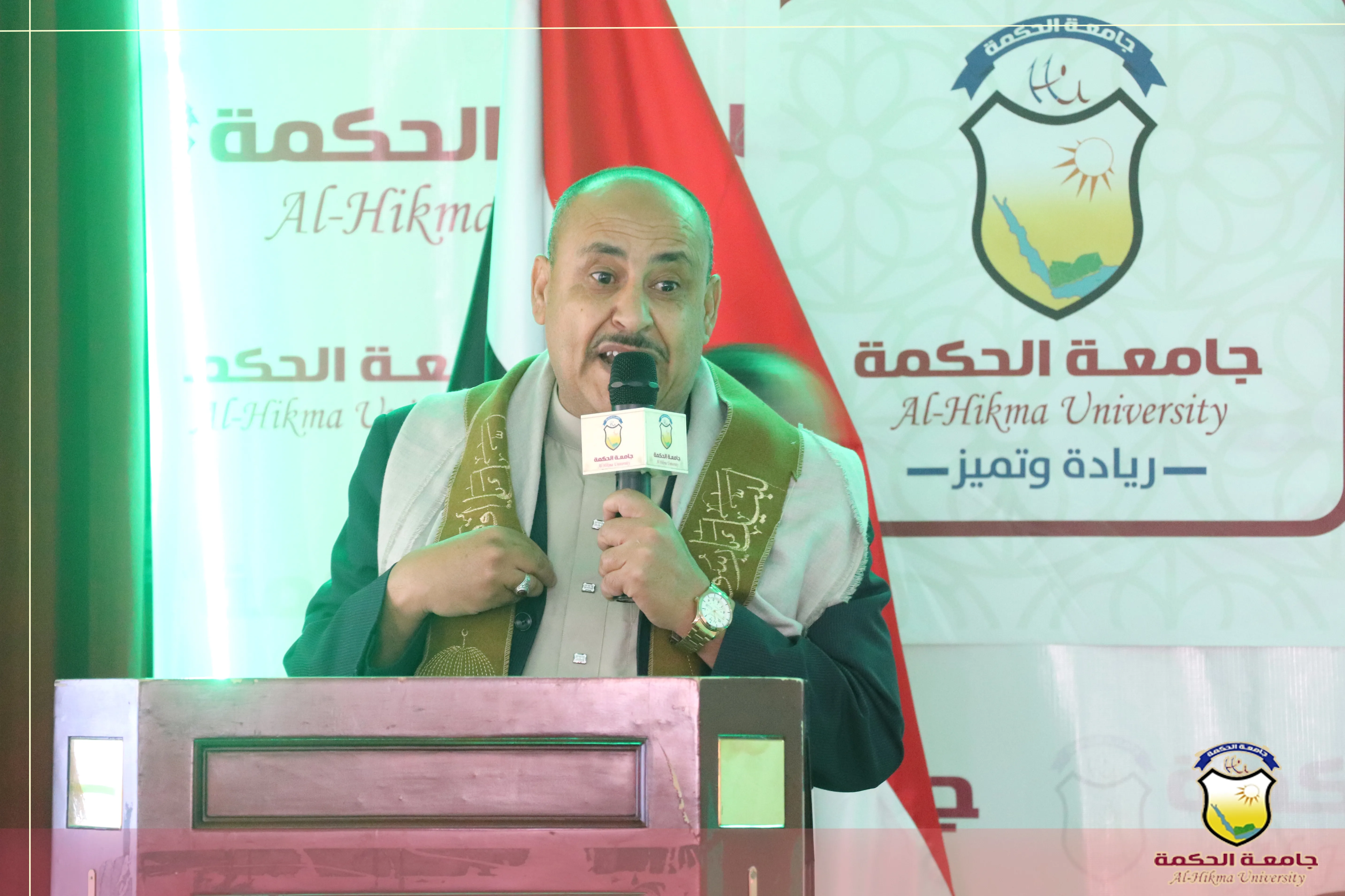 جامعة الحكمة تقيم فعالية إحتفاءً بذكرى المولد النبوي الشريف