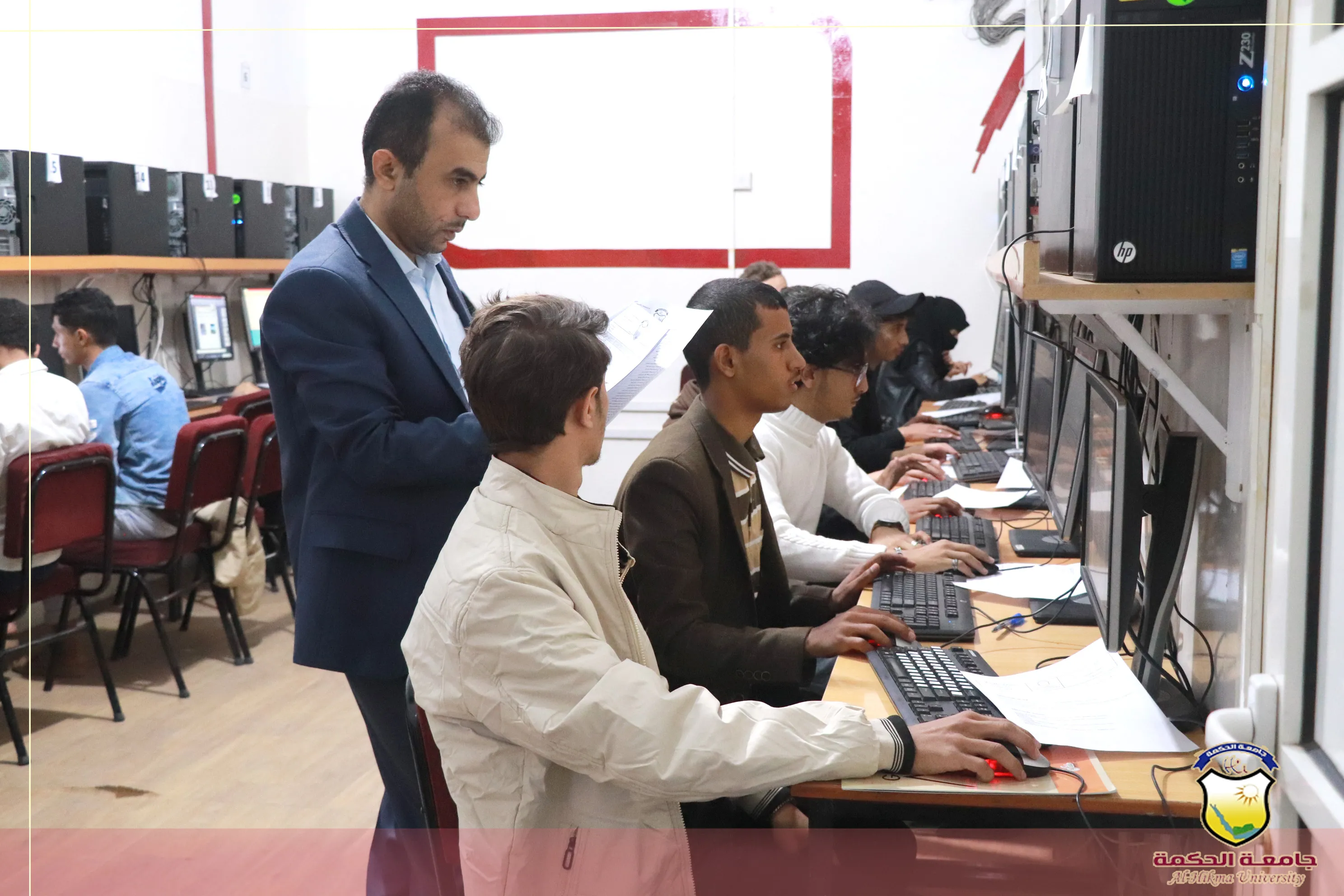 قسم تقنية المعلومات بجامعة الحكمة ينظّم مسابقة منهجية بين طلاب المستوى الأول حول مهارات الحاسوب