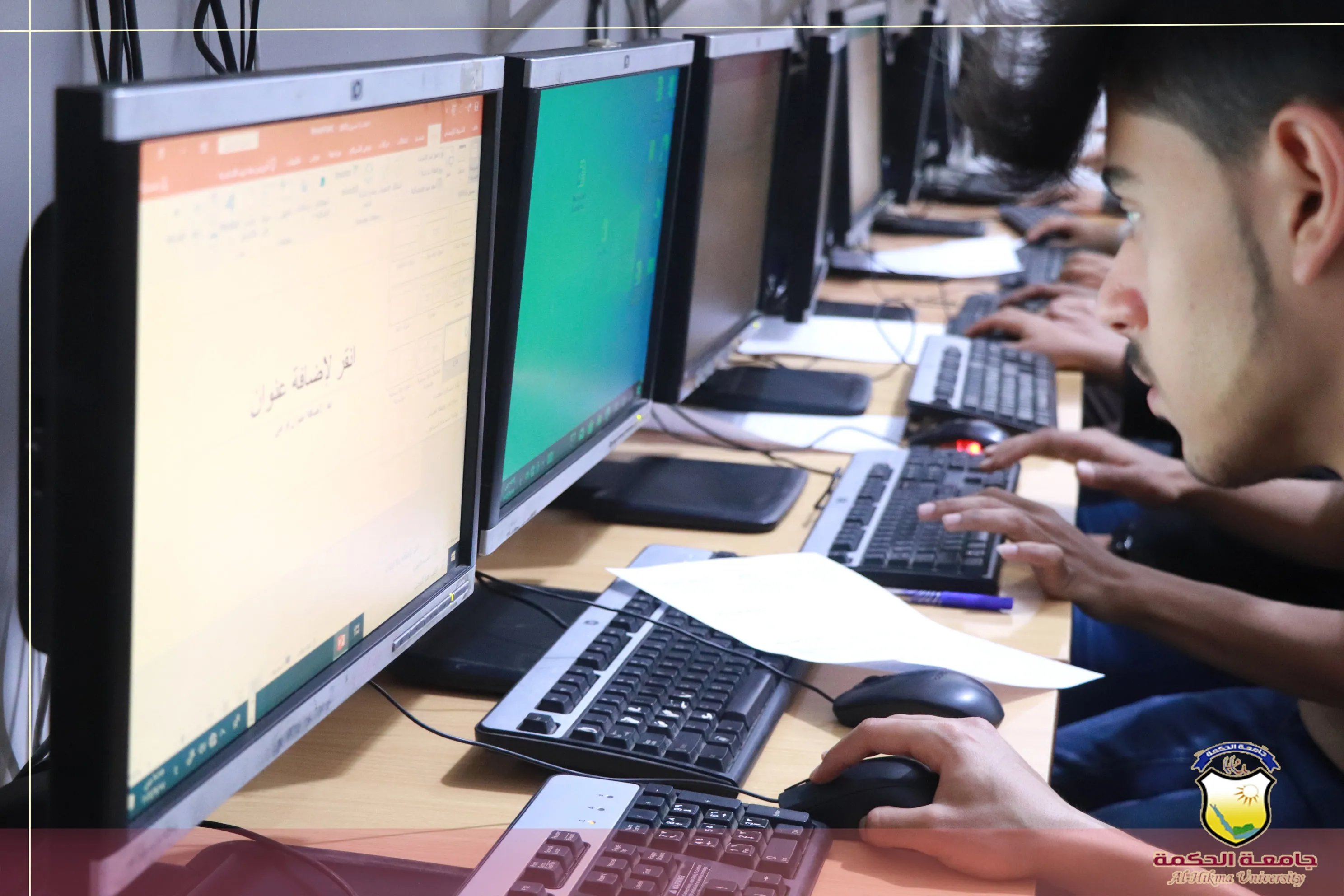 قسم تقنية المعلومات بجامعة الحكمة ينظّم مسابقة منهجية بين طلاب المستوى الأول حول مهارات الحاسوب