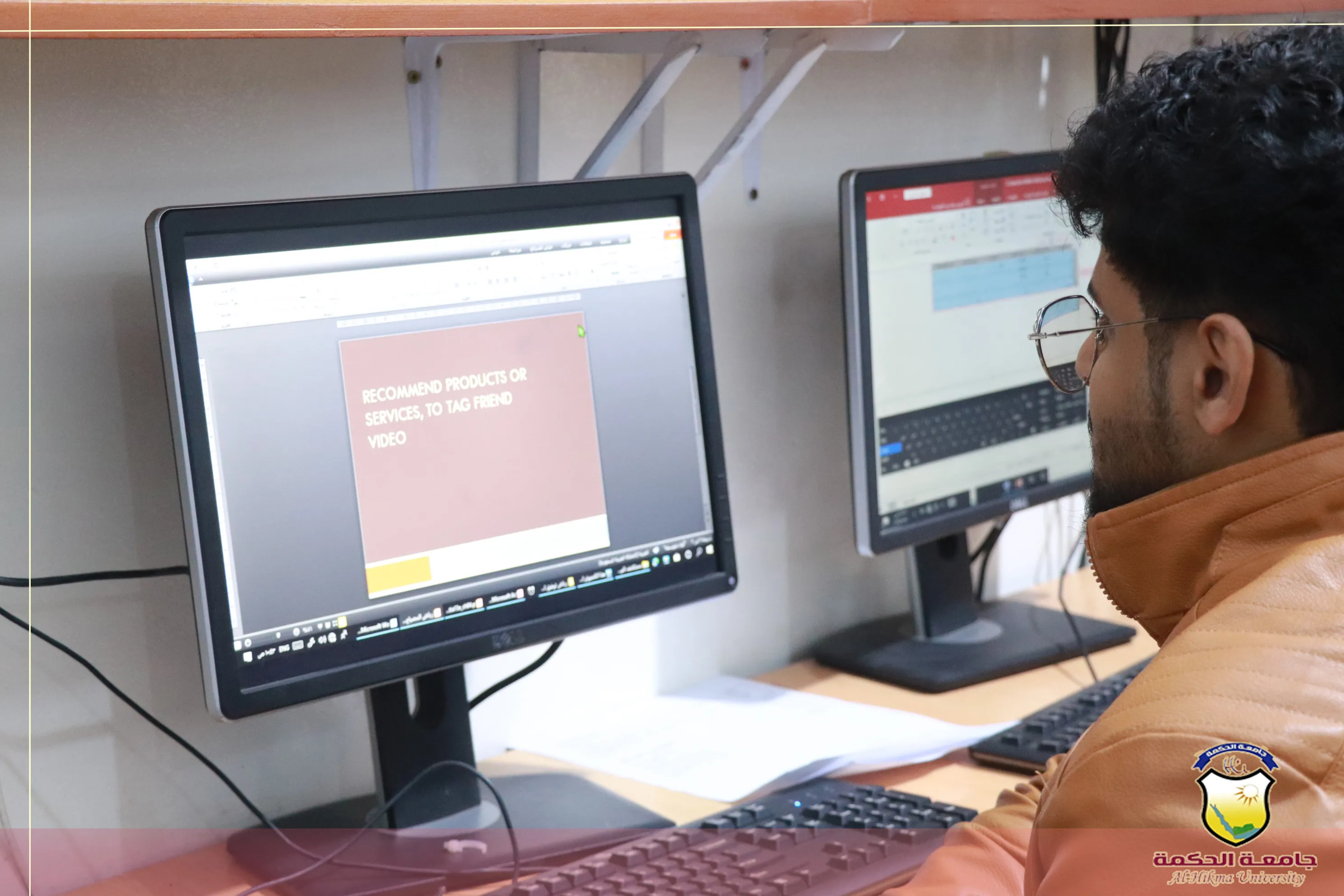 قسم تقنية المعلومات بجامعة الحكمة ينظّم مسابقة منهجية بين طلاب المستوى الأول حول مهارات الحاسوب