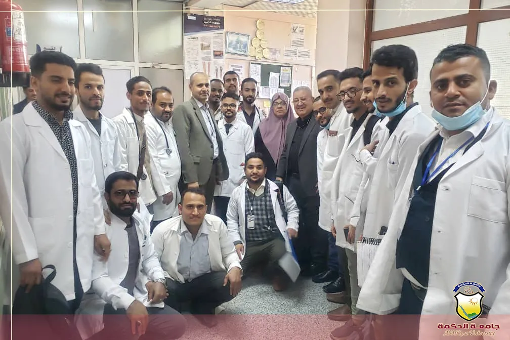 كلية العلوم الطبية تدشن اختبارات البكالوريوس لطلبة قسم الطب العام والجراحة في المستشفى الجمهوري بصنعاء