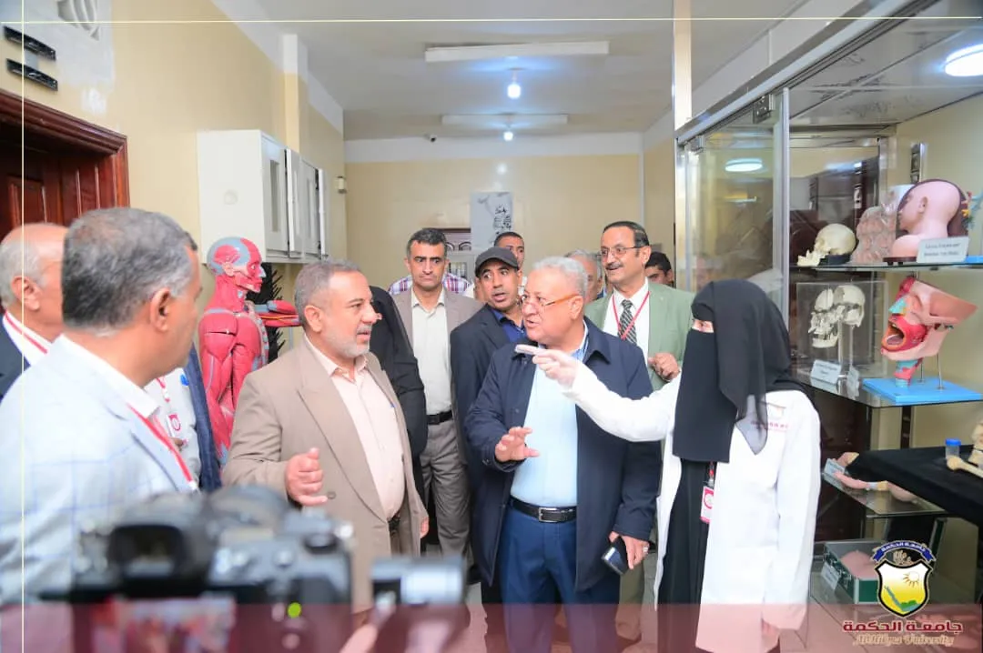 The Undersecretary of the Ministry of Higher Education inaugurates the medical education automation project at Al-Hikma University